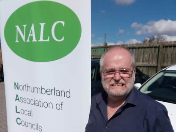 Stephen Rickitt, chief officer of the Northumberland Association of Local Councils (NALC).