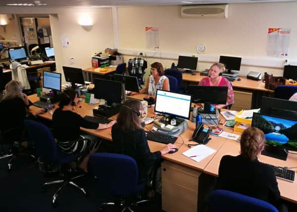 Advice line volunteers at Citizens Advice.
