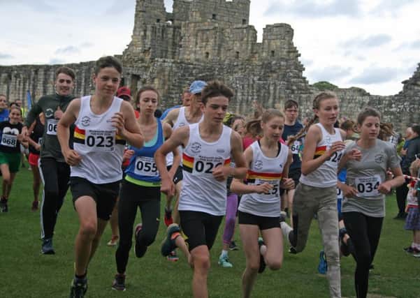 The fun run proved popular. Picture by Ian Moyes at ivall.uk