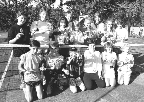 Remember when from 30 years ago, Lesbury tennis