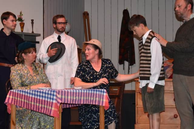 Some of the cast of Goodnight Mister Tom.