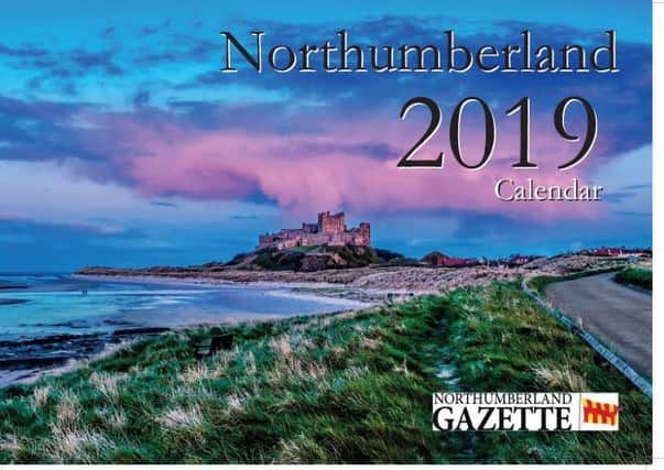 The front cover of the 2019 Northumberland calendar.