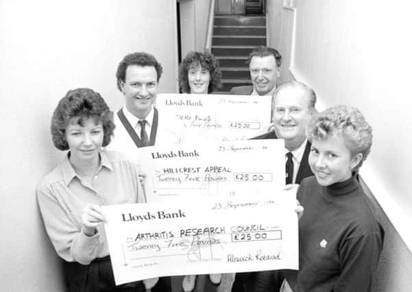 Remember when from 30 years ago, cheque presentation