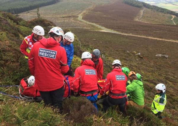 The rescue at Simonside.
