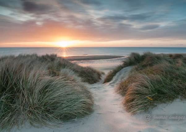 Sunrise at Druridge Bay. Picture by Jimmy Morse.