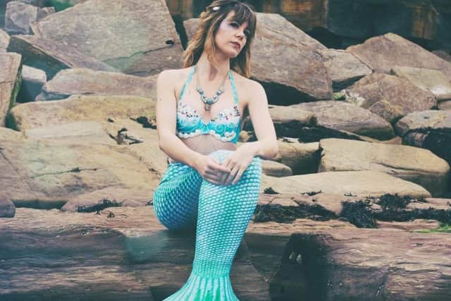 Victoria Frater, who is representing Northumberland at the Miss Mermaid UK competition.