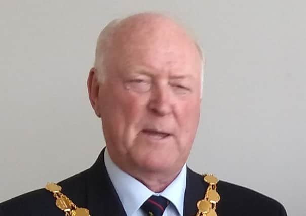 Amble Mayor Craig Weir