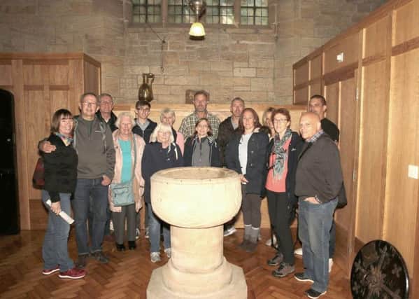 The group at Shilbottle Church.