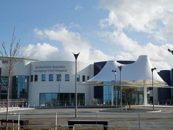 Northumbria Healthcares flagship hospital at Cramlington.