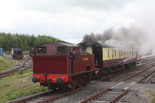 The first passenger steam train out of Alnwick since 1968. Picture by Aln Valley Railway/Pat Murphy