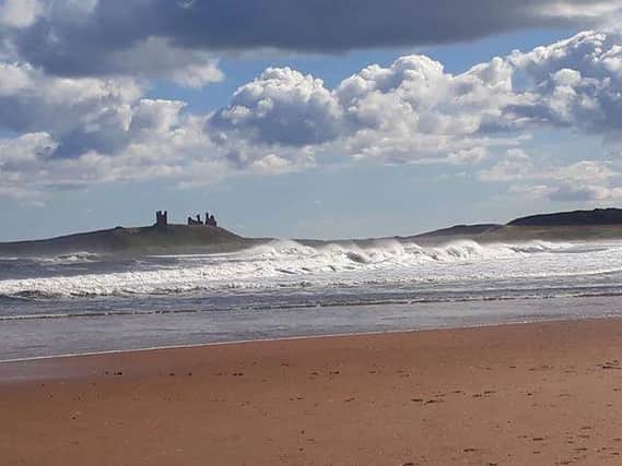 FIRST: A fabulous picture of Embleton Bay with Dunstanburgh Castle in the background, by Sally Lomas Fletcher. 214 Facebook likes