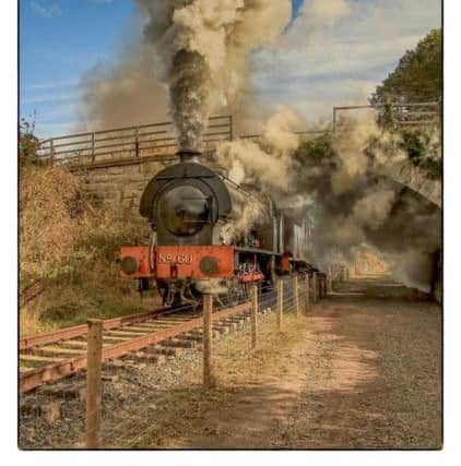 SECOND: Lyn Douglas took this magnificent picture of an impressive sight on the last day of the season at the Aln Valley Railway at the weekend. 177 Facebook likes