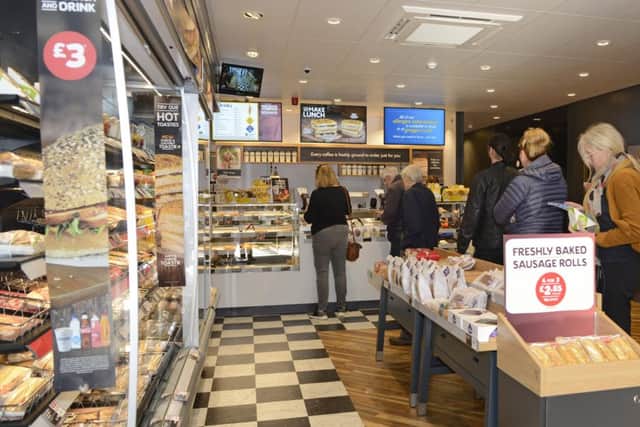 The refurbished Greggs in Alnwick.
 Picture by Jane Coltman