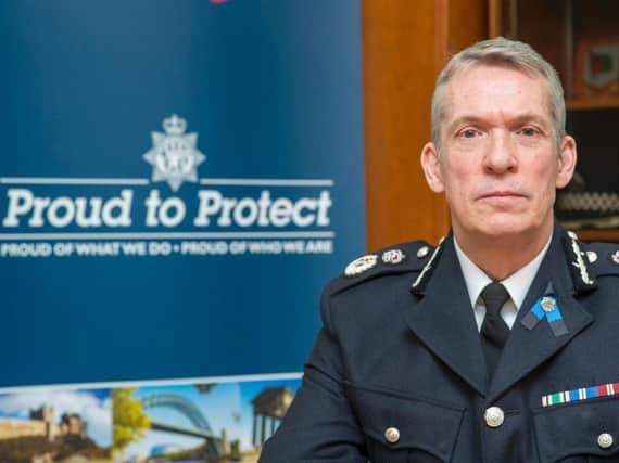 Winton Keenen, Chief Constable of Northumbria Police.