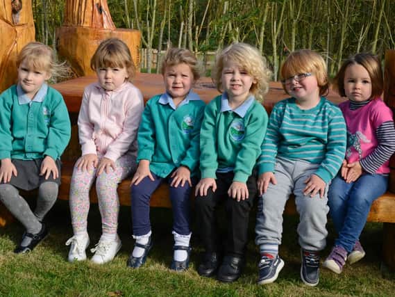 The nursery children at Branton Primary School. Pictures by Jane Coltman