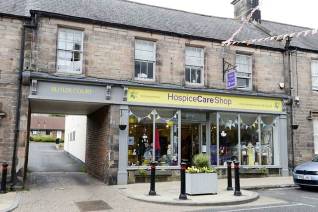 The HospiceCare shop in Wooler. Picture by Jane Coltman