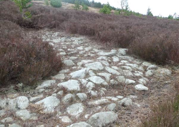 The Roman road near Holystone. Picture by Ian Hall.