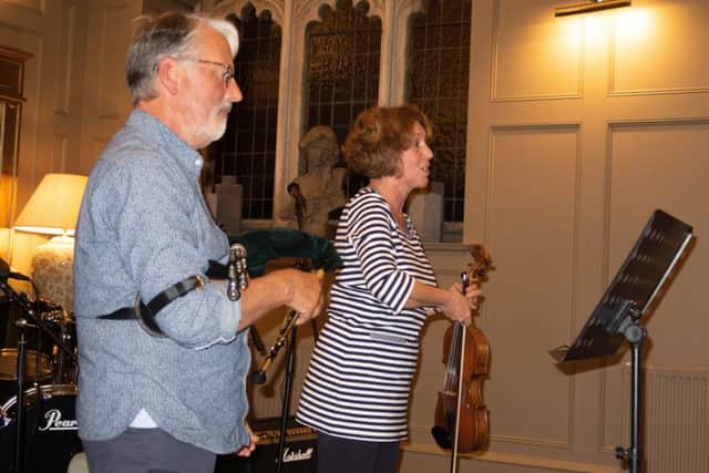 Andrew and Margaret Watchorn at the AONB Celebration Concert.