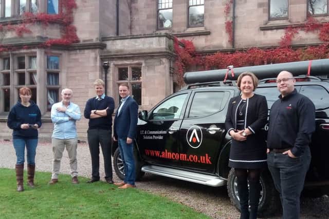 The event at Ellingham Hall. Berwick MP Anne-Marie Trevelyan was an invited guest and she praised the work of Alncom, saying that the companys efforts were absolutely fantastic for Northumberland.