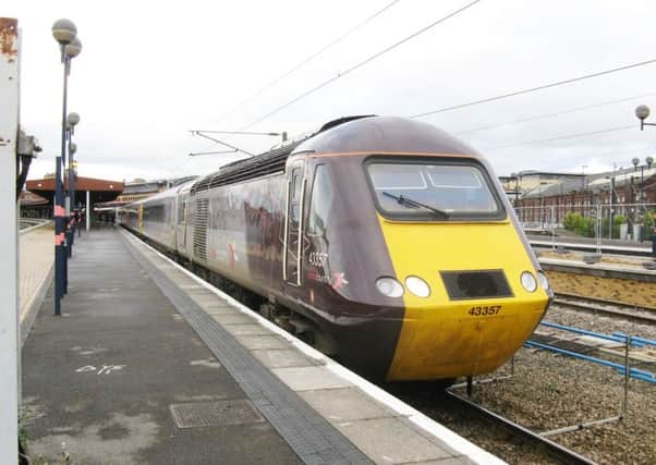 Known to the public as the InterCity 125, and to railwaymen as the HST (High Speed Train), this one is in service with Cross-Country Trains.