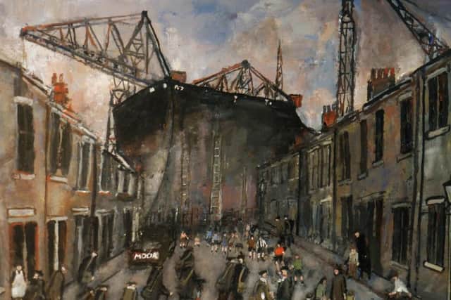 Malcolm Teasdale's The Last Ship which is among his work included in a new exhibition at The Biscuit Factory.