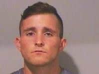 Gang member Liam Terual, from North Shields, who was sent to jail for three years.