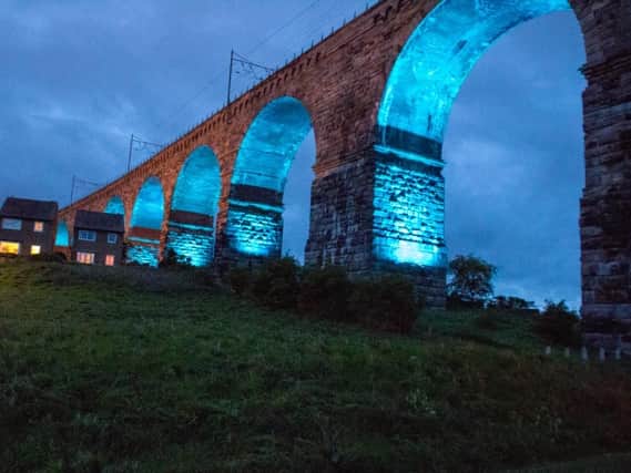The Royal Border Bridge in Berwick. Picture by George Crawford