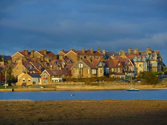 There are large numbers of second and holiday homes in many of the villages on the Northumberland coast.