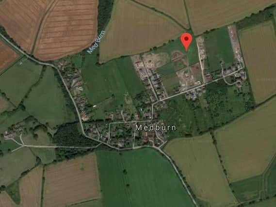 The site which has been granted approval on appeal in Medburn. Picture from Google