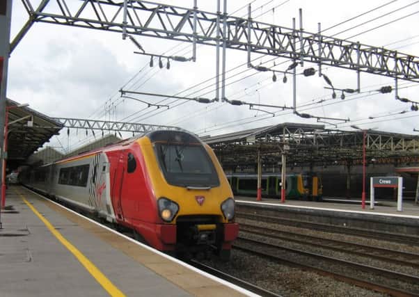 A Virgin Voyager diesel train designed for routes which are not wholly electrified. Picture by John Wylde.