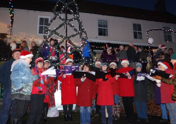 Last year's Wooler Christmas lights switch-on.