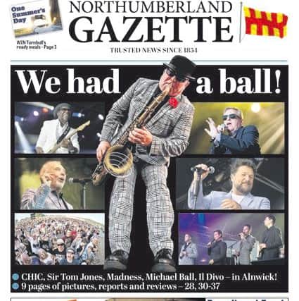 The Gazette front page from July 19