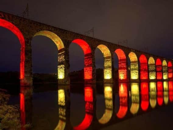 The Royal Border Bridge in Berwick. Picture by David Sanderson Photography.