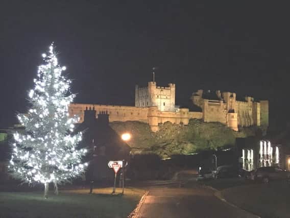 Christmas at Bamburgh Castle.