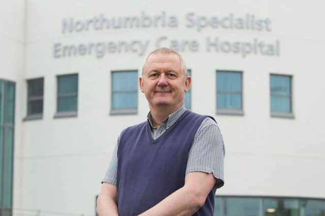 Dr Jeremy Rushmer, executive medical director at Northumbria Healthcare NHS Foundation Trust.