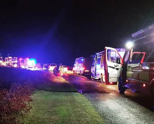 Emergency services were called to an incident near Ingram. Picture by Northumberland National Park Mountain Rescue Team