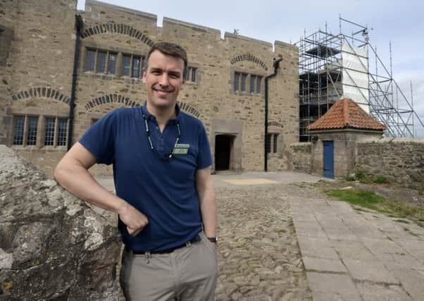 Nick Lewis, house steward at Lindisfarne Castle. Picture by Jane Coltman