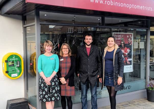 Jayne Hutchinson and Tracy Moulding, of Robinsons Opticians; Tom Heslington, The Boatyard; and Julie Summers, of Whitley Bay Chamber of Trade.