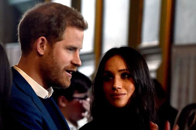 Some good news  a single man wed an American actress. The Duke and Duchess of Sussex.
