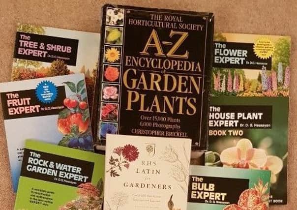 Theres a wide range of gardening books to choose from. Picture by Tom Pattinson.