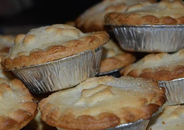 Santa will consume 34,500 mince pies in Northumberland on Christmas Eve.