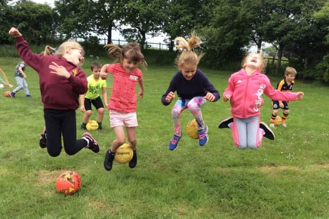 Almost a third of children and young people in Northumberland do less than half an hour of physical activity a day.