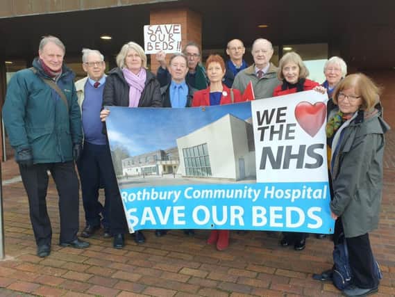 Campaigners at the first meeting of the Northumberland County Council working group.