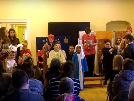 The Nativity performed at Barndale House School, Alnwick.