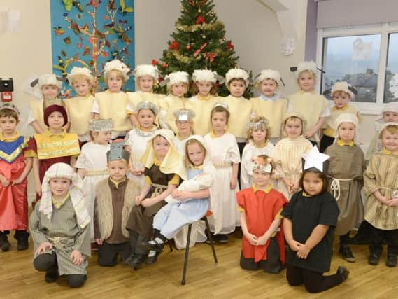 The Animals Christmas Tale was written by the Year 4 pupils at Rothbury First School and performed by all of the children.