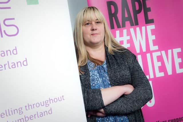 Sue Pearce, chief executive of Rape Crisis Tyneside and Northumberland.