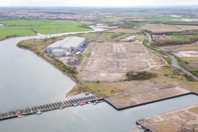 The former Blyth power station site.