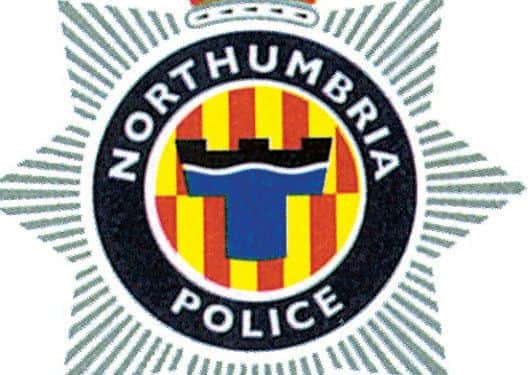Northumbria Police badge.
