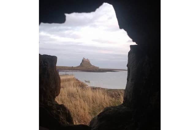 An unusual view of Holy Island by Liz Mansell Patterson. 208 Facebook likes