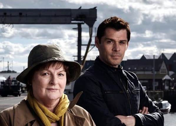 Brenda Blethyn and Kenny Doughty were in  Amble for the filming of Episode 2, Series 9 of Vera.